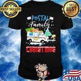 Postal family christmas gift shirt