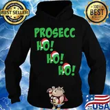 Prosecc Ho Ho Ho Hat Santa Christmas Shirt Hoodie