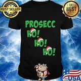 Prosecc Ho Ho Ho Hat Santa Christmas Shirt