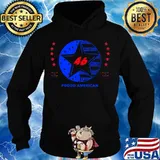 Proud American 46 Election Stars American Flag Shirt Hoodie