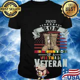 Proud Son Of A Viet Nam Veteran American Flag Shirt