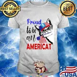 Proud To Be An Americat American Flag Shirt