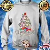 Quaran-tree quarantine christmas tree ornament 2020 s Sweater