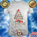 Quaran-tree quarantine christmas tree ornament 2020 shirt