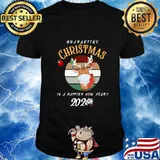 Quarantine christmas 2020 turkey vintage retro shirt
