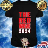 Republican the red wave 2024 presidential election shirt