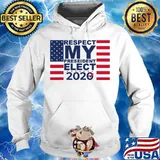 Respect My President Elect 2020 American Flag Shirt Hoodie