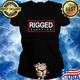 Rigged election trump voter fraud election 2020 result s Ladies tee
