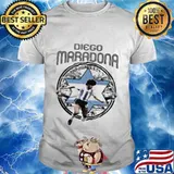 Rip Diego Maradona Argentina Soccer Legend Genius Football Shirt