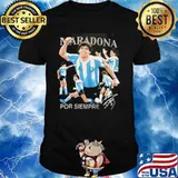 Rip Diego Maradona Por Siempre Signature Shirt
