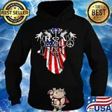 Rn registered nurse american flag s Hoodie