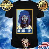 Ronald acuna jr. baseball player art shirt