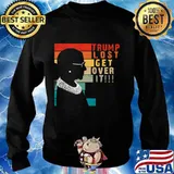 Ruth Bader Ginsburg Trump Lost Get Over It Vintage Retro Shirt Sweater