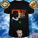 Ruth Bader Ginsburg Trump Lost Get Over It Vintage Retro Shirt