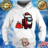 Santa Among Us Sus Among Us Christmas Shirt Hoodie