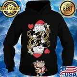 Santa claus a card christmas s Hoodie