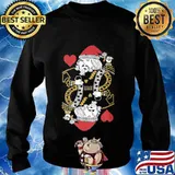 Santa claus a card christmas s Sweater