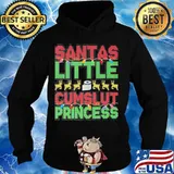 Santa's little cumslut princess toilet paper ugly christmas s Hoodie