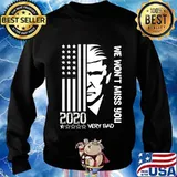 Says we won't miss you to trump and the terrible year 2020 s Sweater