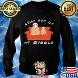 Sloth sitting on sofa stay out off my bubble s Sweater