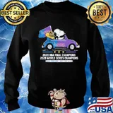 Snoopy and woodstock 2020 nba finals champions all for one los angeles lakers s Sweater