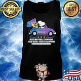 Snoopy and woodstock 2020 nba finals champions all for one los angeles lakers s Tank top