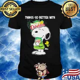 Snoopy and woodstock since 1904 canada things go better with shirt