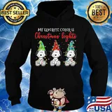 Snoopy my favorite color is christmas lights s Hoodie