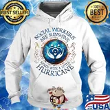 Social workers are sunshine mixed with a little hurricane s Hoodie