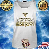 Some grandmas play bingo cool grandmas listen to bon jovi s Tank top