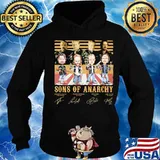 Sons of anarchy signatures vintage retro s Hoodie