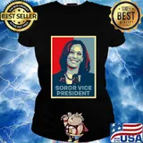 Soror vice president kamala harris first female black vp s Ladies tee