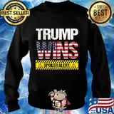 Spoiler alert trump wins again pro trump funny voting 2020 s Sweater