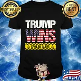 Spoiler alert trump wins again pro trump funny voting 2020 shirt