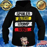 Spoiler alert trump wins again pro trump funny voting s Hoodie