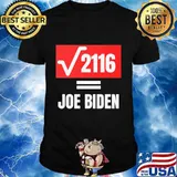 Square 2116 joe biden america shirt