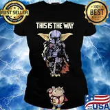 Star wars darth vader this is the way s Ladies tee