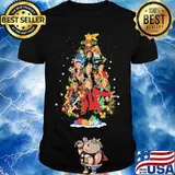 Stars Band Music Wear Pajama Santa Christmas Tree Merry Xmas Shirt