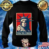 Statue of liberty masked classic art 2020 s Sweater