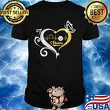 Steelers Butterflies Heart Beat Shirt