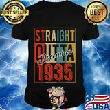 Straight outta 1935 85 years old 85th birthday vintage signature shirt