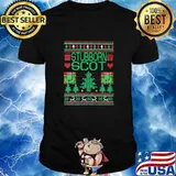 Stubborn Scot Christmas Tree Urgly Xmas Shirt