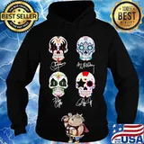 Sugar skull kiss band signatures s Hoodie