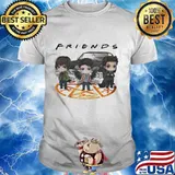 Supernatural characters chibi friends shirt