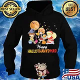 Supernatural happy hallothanksmas halloween thanksgiving christmas s Hoodie