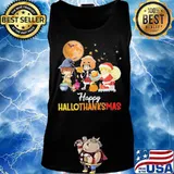 Supernatural happy hallothanksmas halloween thanksgiving christmas s Tank top