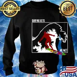 Surfing Gets Me Wet Water Sports Shirt Sweater