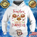 Teacher of smart turkey thanksgiving day s Hoodie