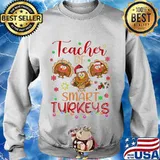 Teacher of smart turkey thanksgiving day s Sweater