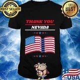 Thank you nevada democrats swing state election 2020 shirt